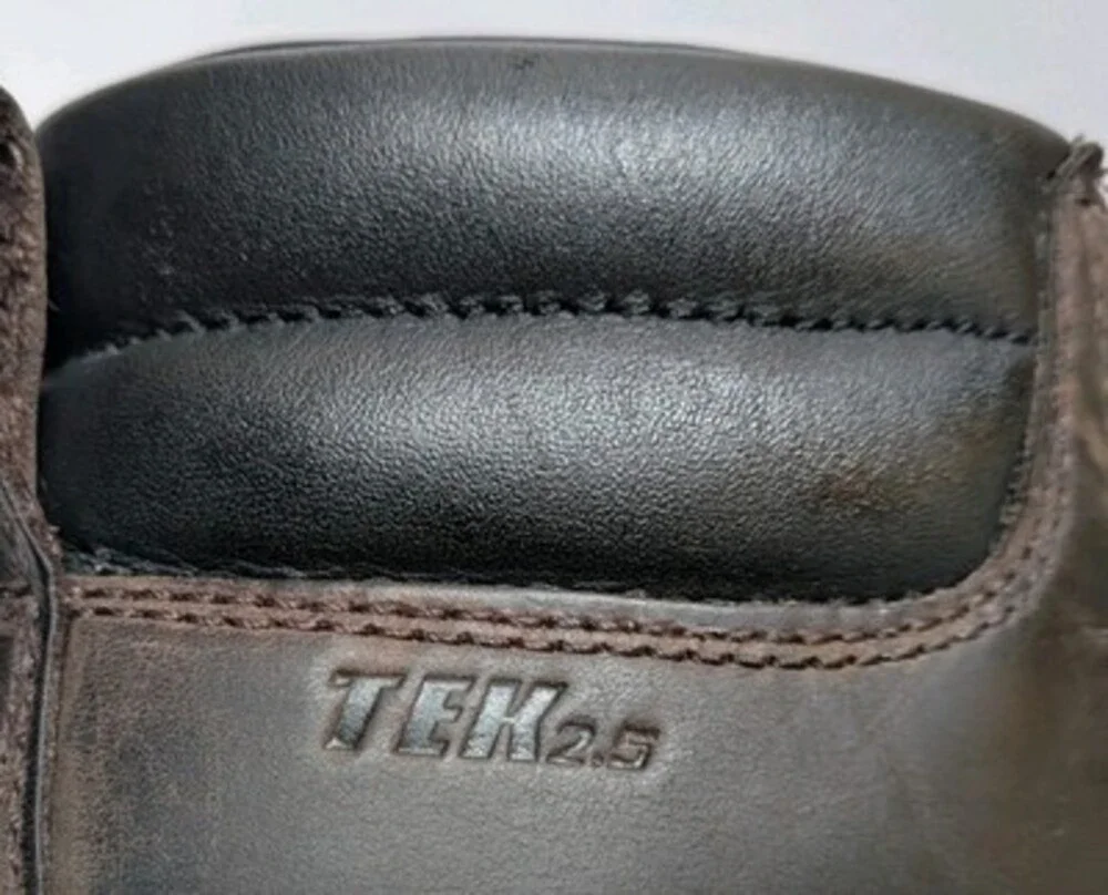LL Bean Plain Toe Bucksport Leather Boots Men's 11 TEK 2.5 True Comfort 514176